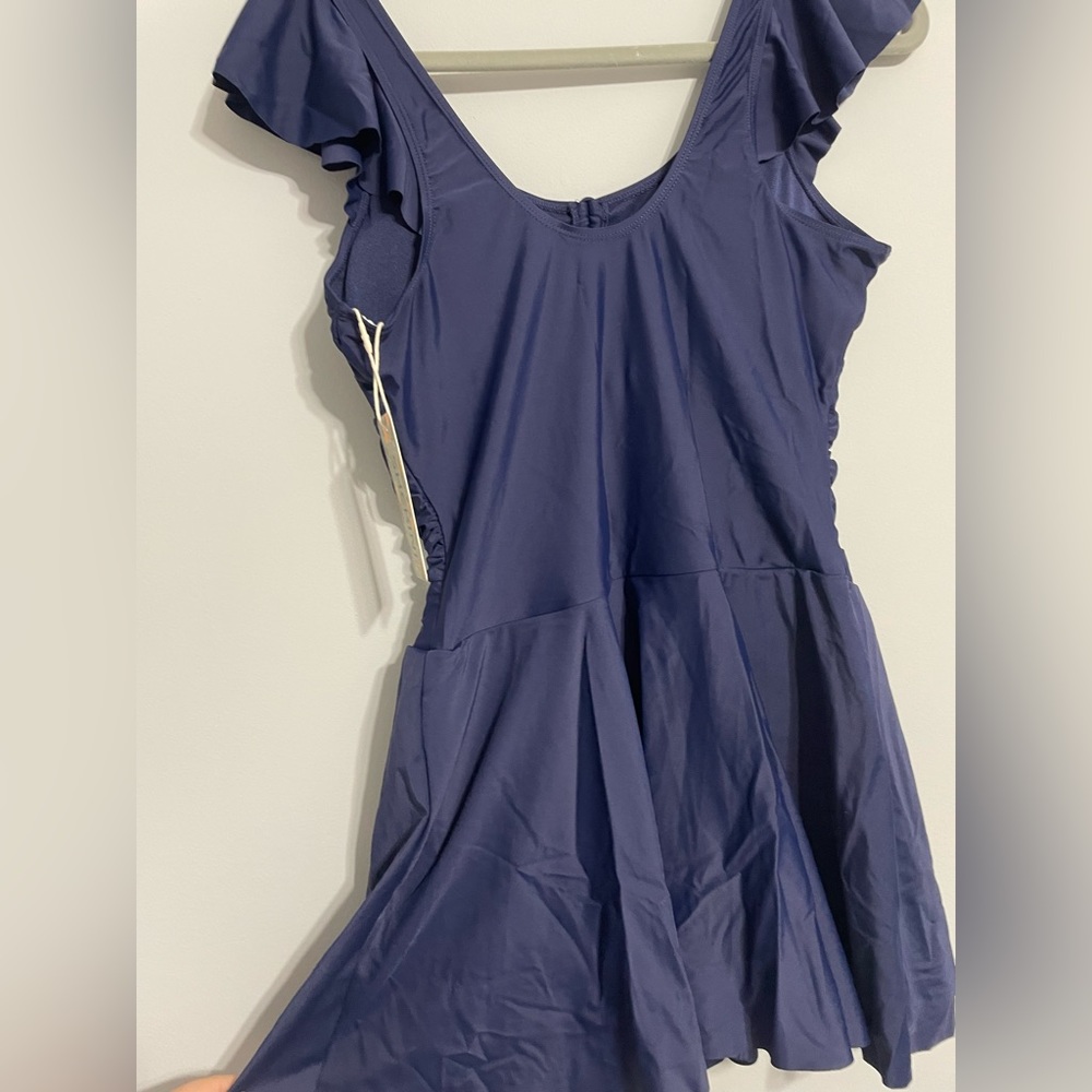 Dark blue and one piece bikini 👙 size XL - Picture 2 of 6